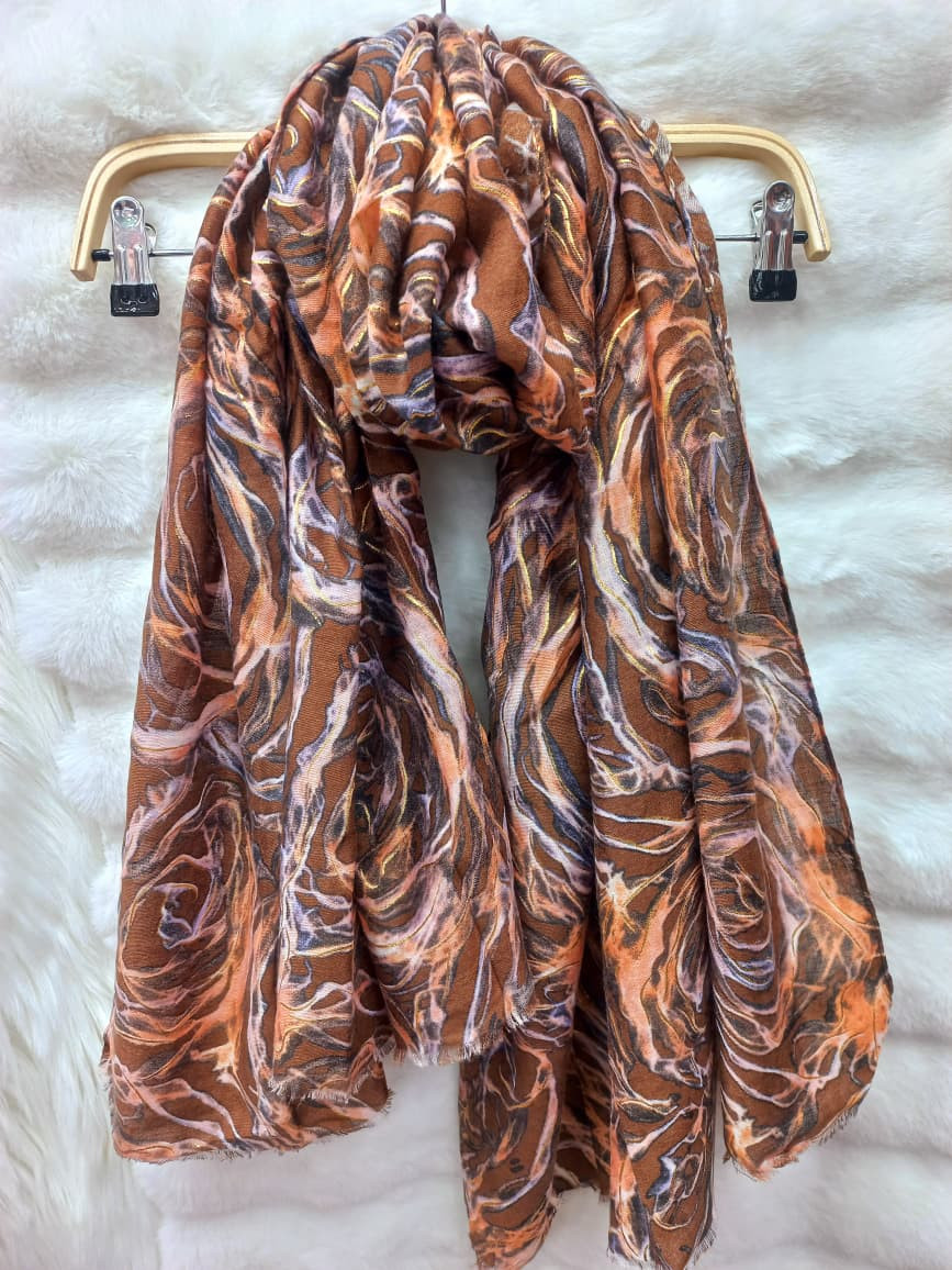 Thin Tassel Cotton/Viscose Hijab/Scarf