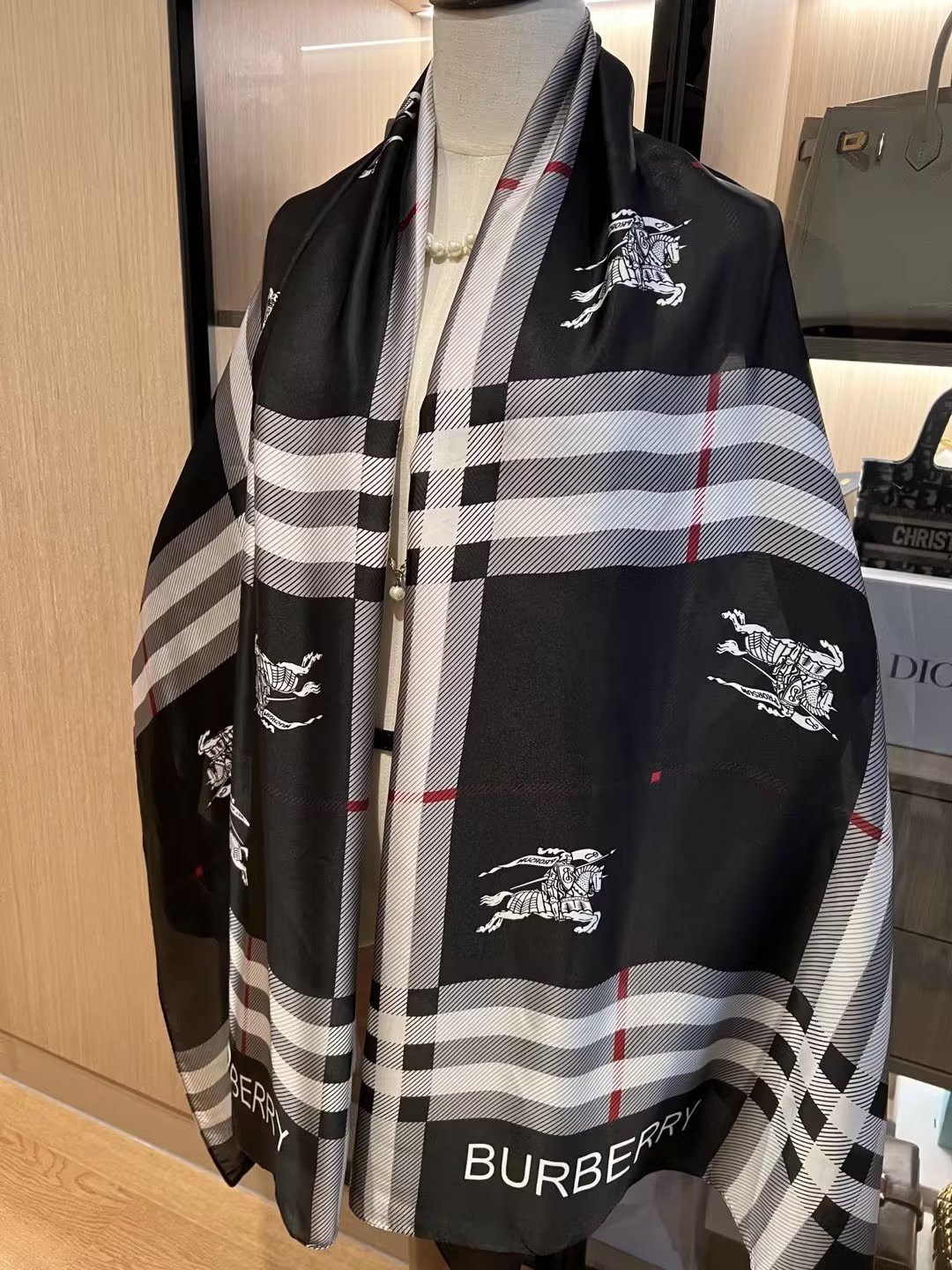 Premium Quality Party Wear Printed Luxury Silk Hijab/Scarf