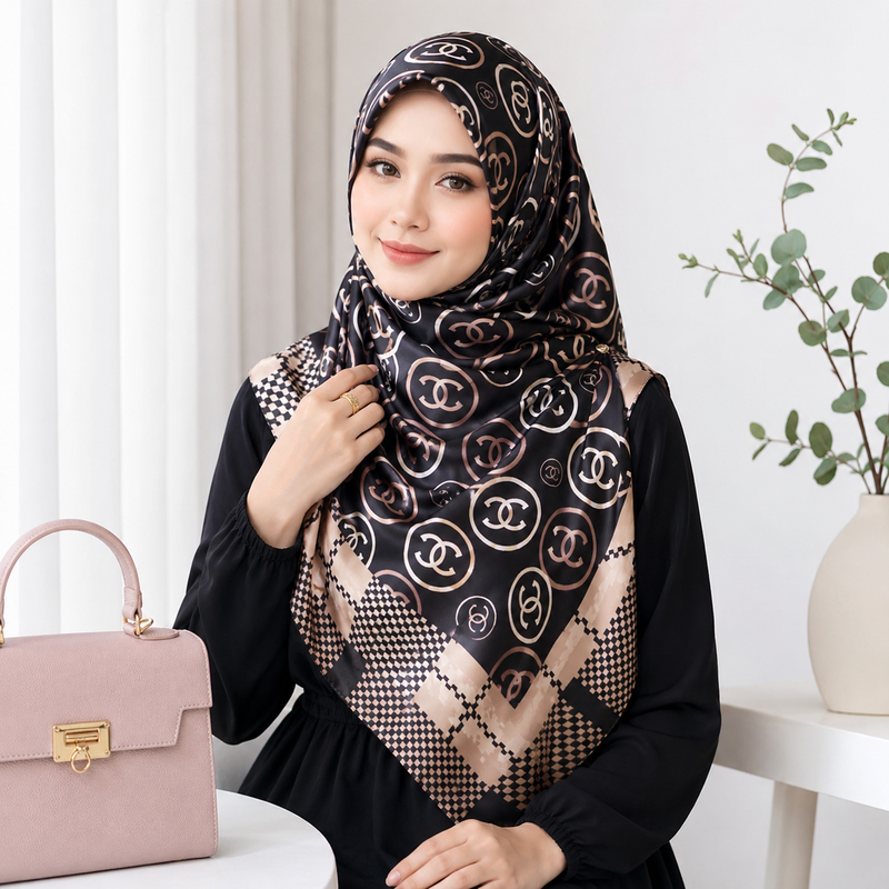 Premium Qualiyt Samu Silk Hijab/Scarf