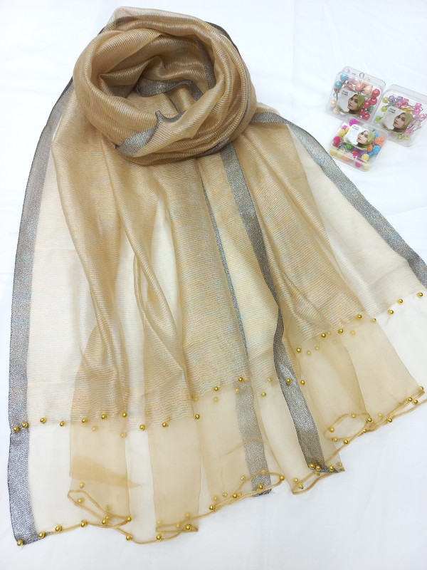 Party Wear Cotton Silk Hijab/Scarf