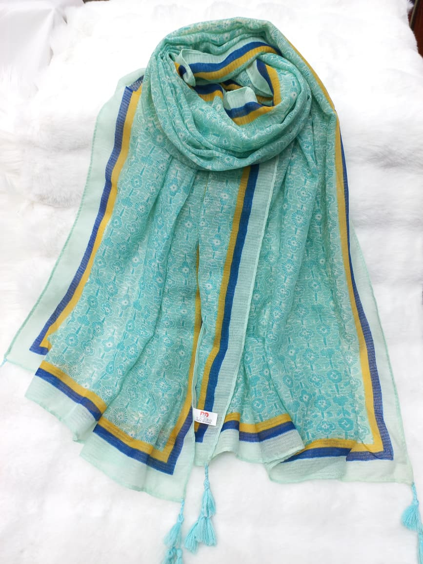 Thin Tassel Cotton/Viscose Hijab/Scarf