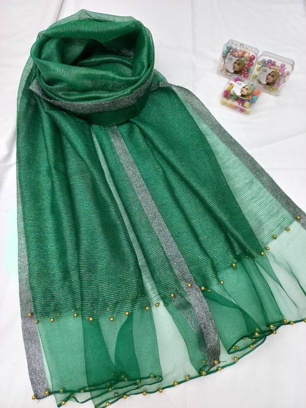 Party Wear Cotton Silk Hijab/Scarf