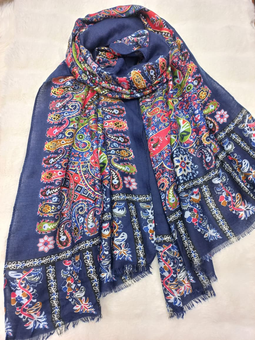 Thin Tassel Cotton/Viscose Hijab/Scarf
