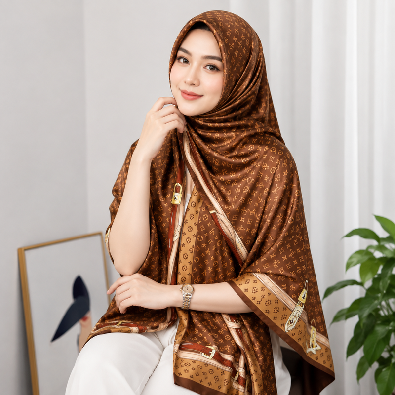 Premium Qualiyt Samu Silk Hijab/Scarf