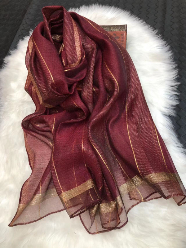 Party Wear Cotton Silk Hijab/Scarf